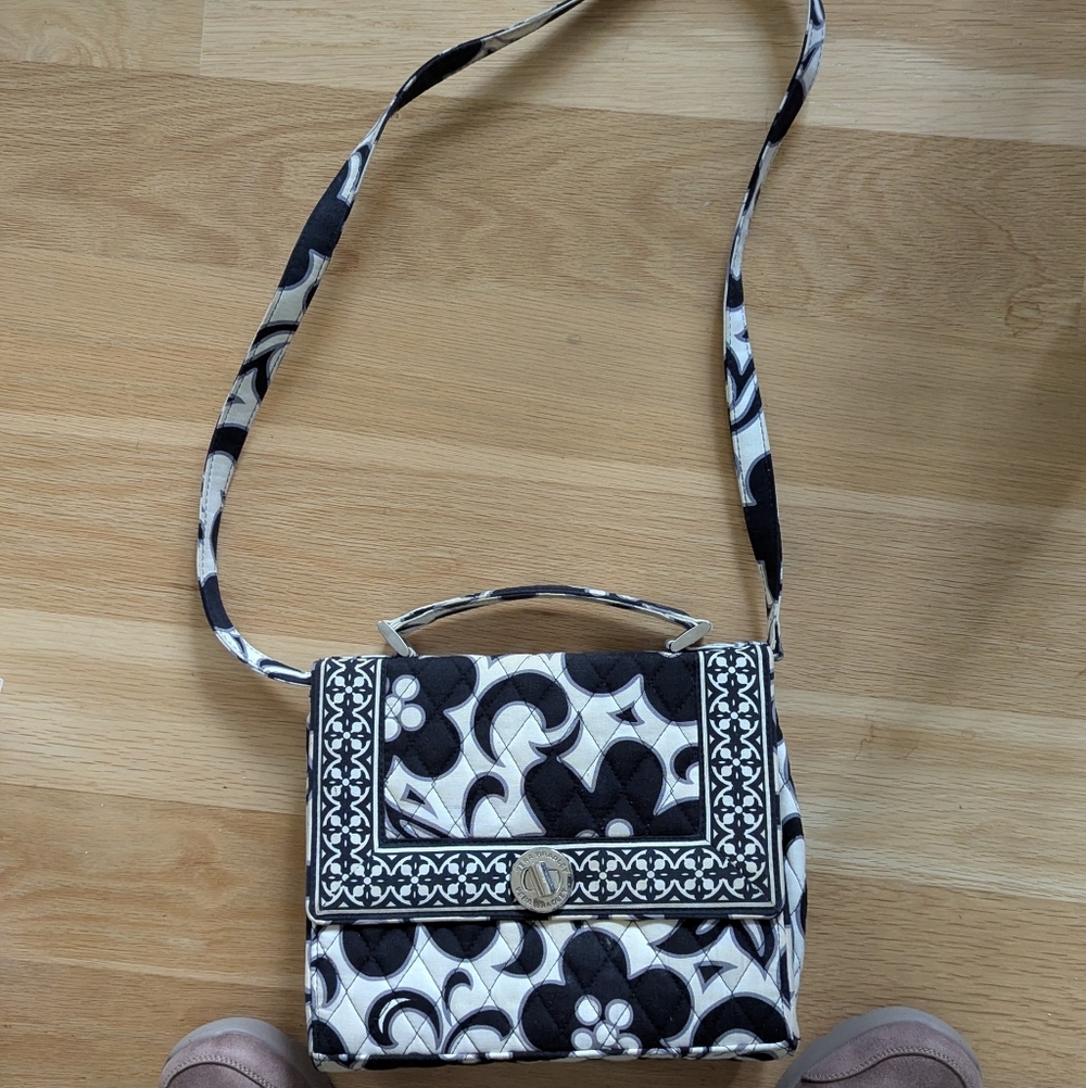 Vera Bradley,  Black and White Floral Women's Bag